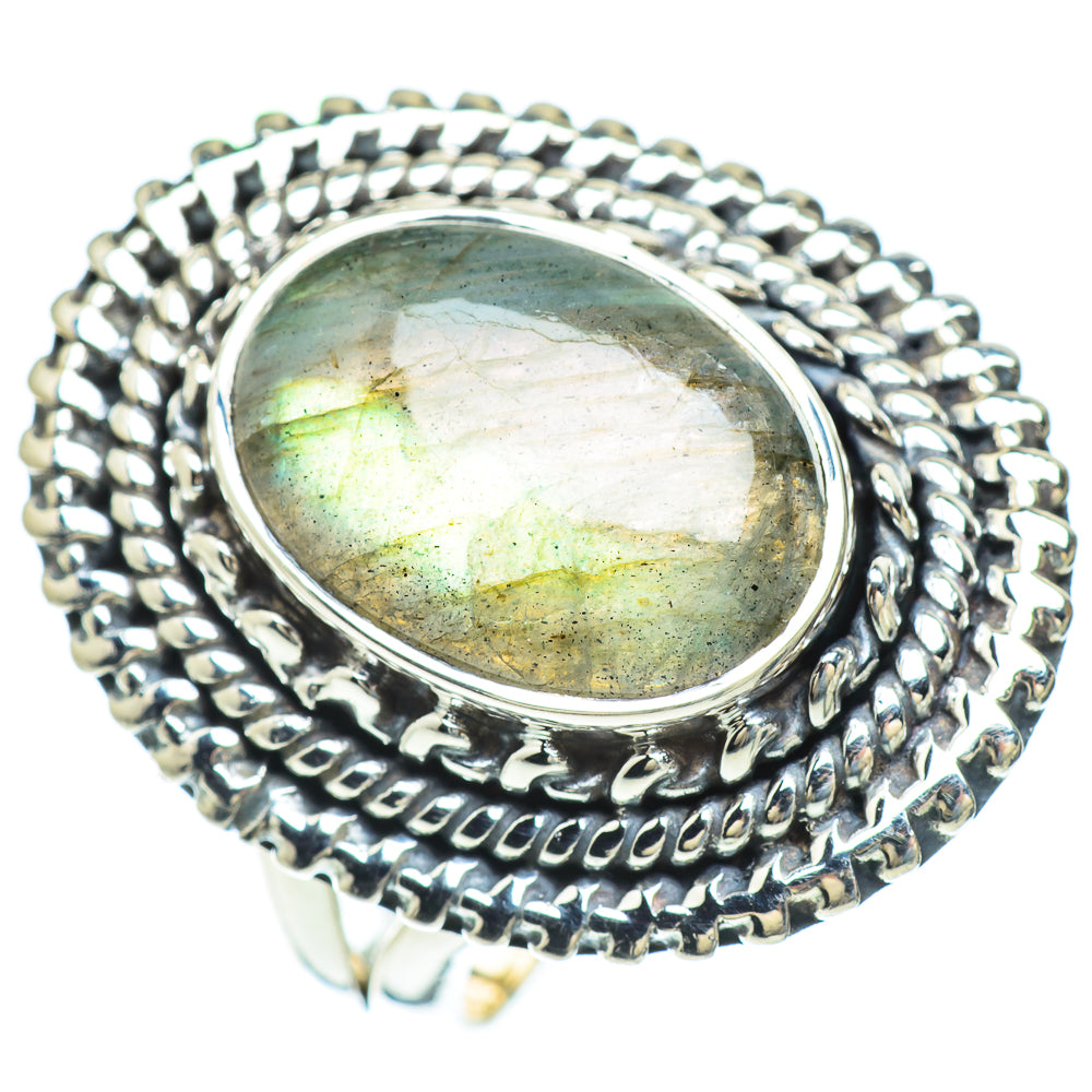 Prehnite Rings handcrafted by Anasilvercos - RING56825