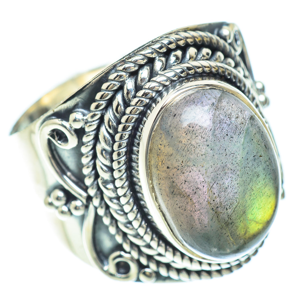 Labradorite Rings handcrafted by Anasilvercos - RING56829