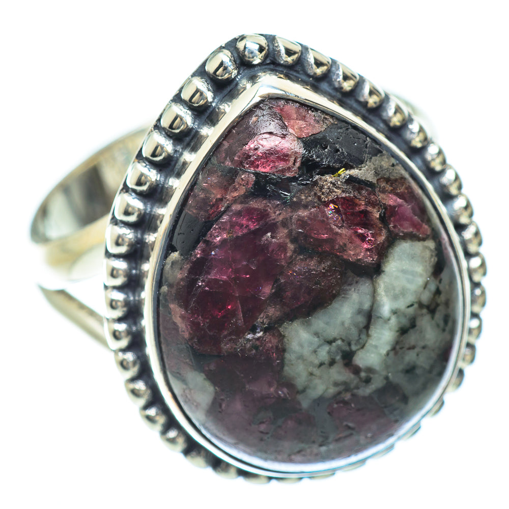 Russian Eudialyte Rings handcrafted by Anasilvercos - RING56838