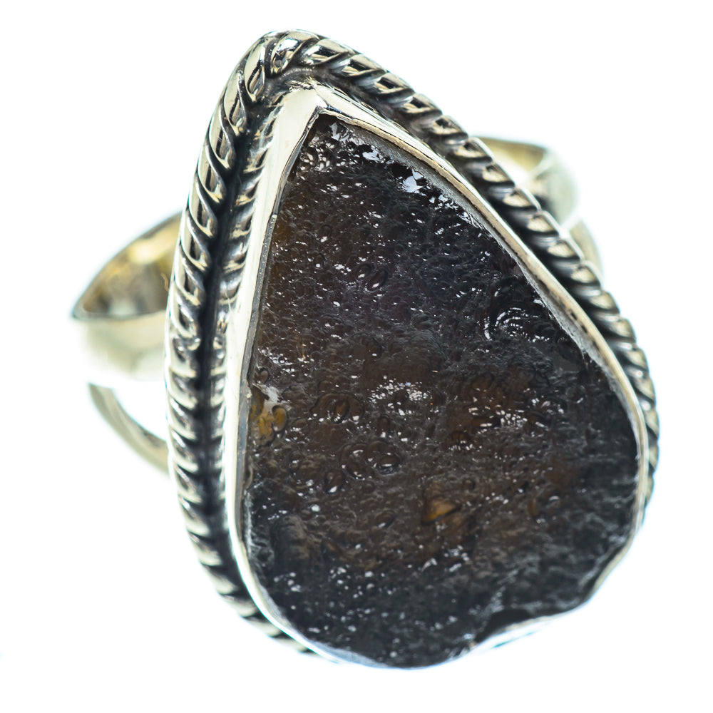 Tektite Rings handcrafted by Anasilvercos - RING56842