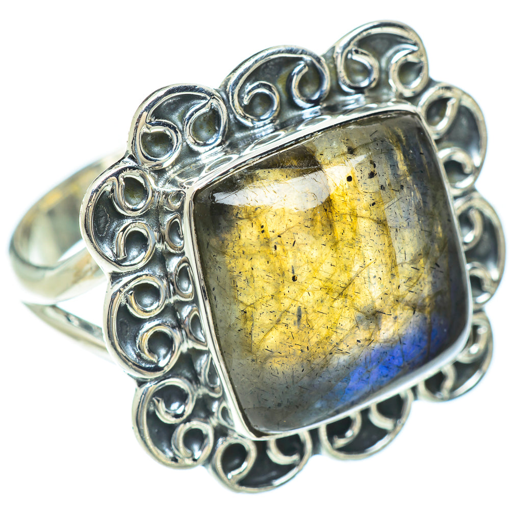 Labradorite Rings handcrafted by Anasilvercos - RING56852