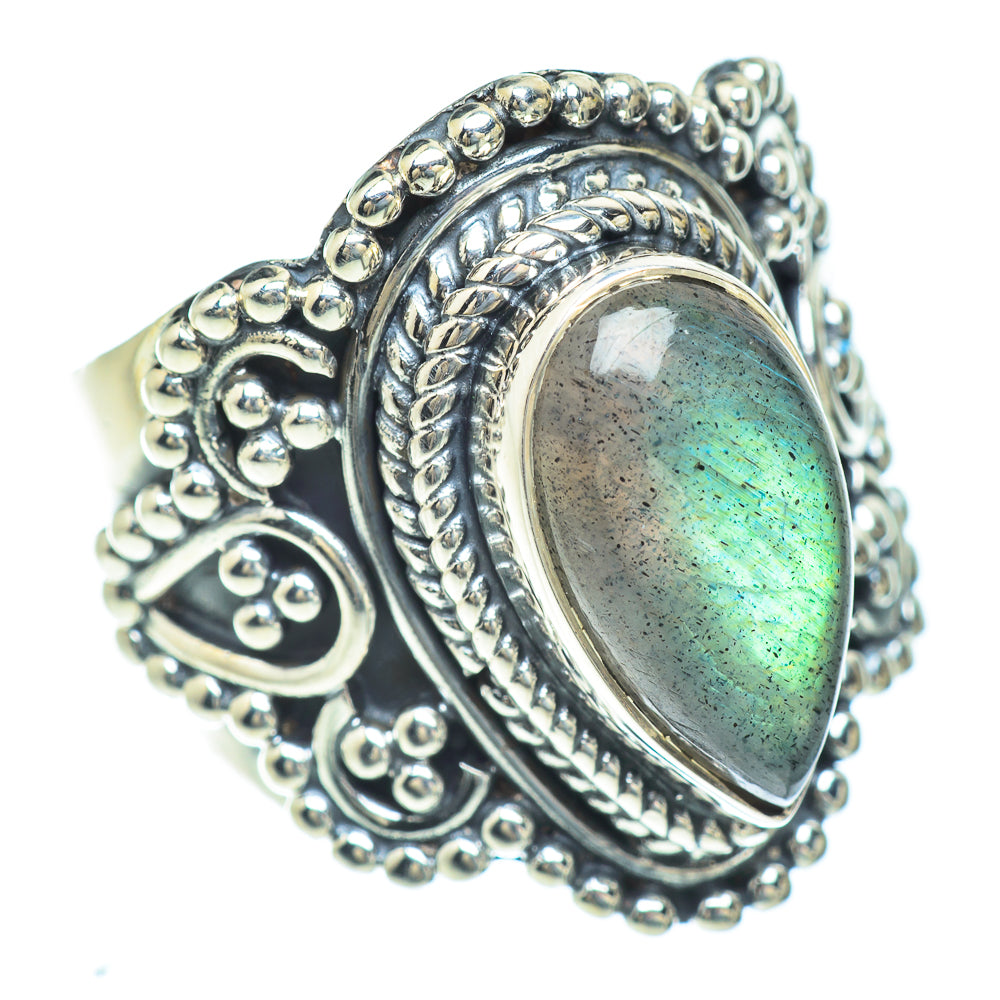 Labradorite Rings handcrafted by Anasilvercos - RING56860