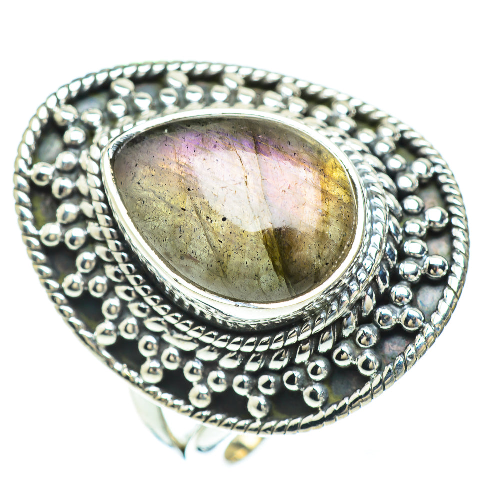 Labradorite Rings handcrafted by Anasilvercos - RING56869