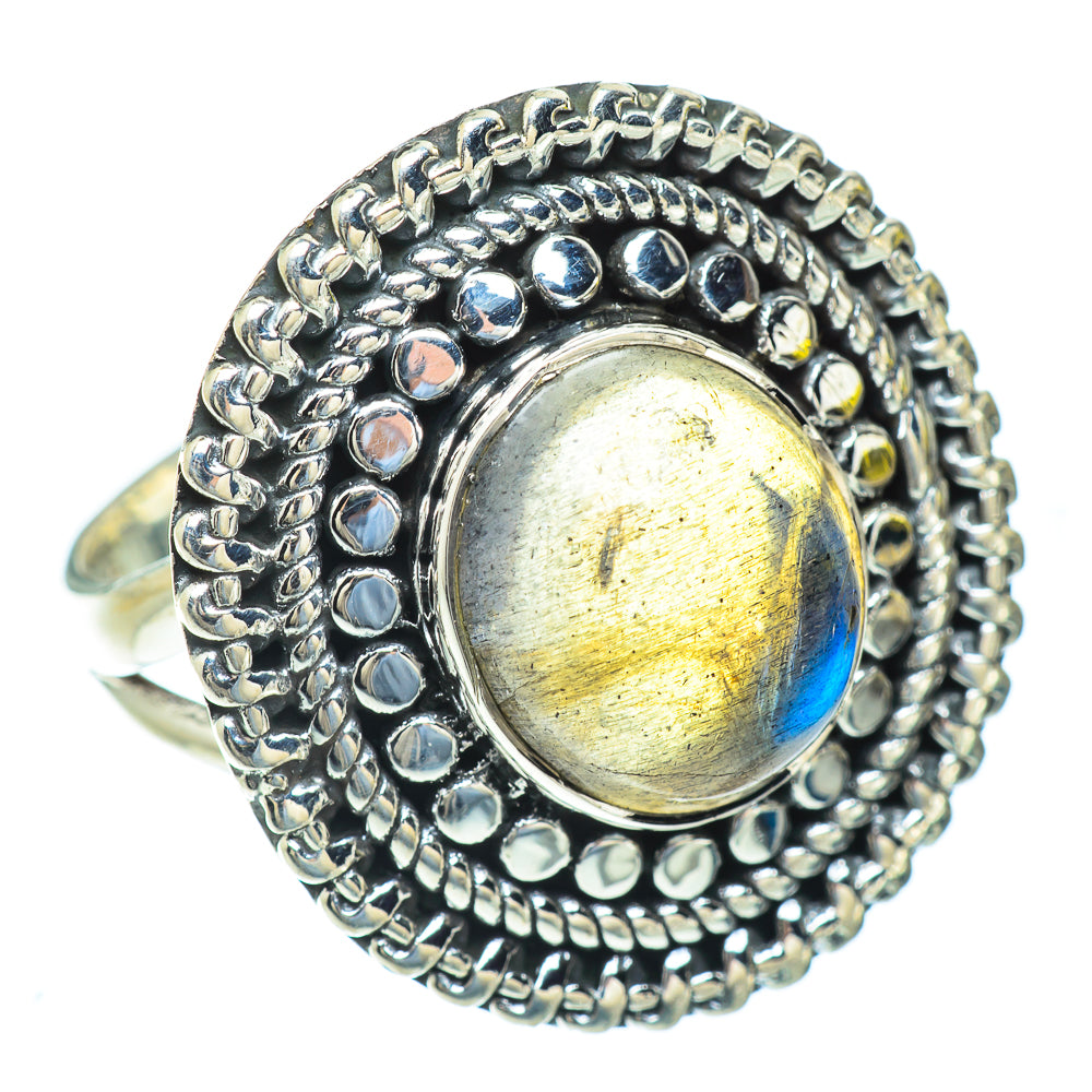 Labradorite Rings handcrafted by Anasilvercos - RING56878