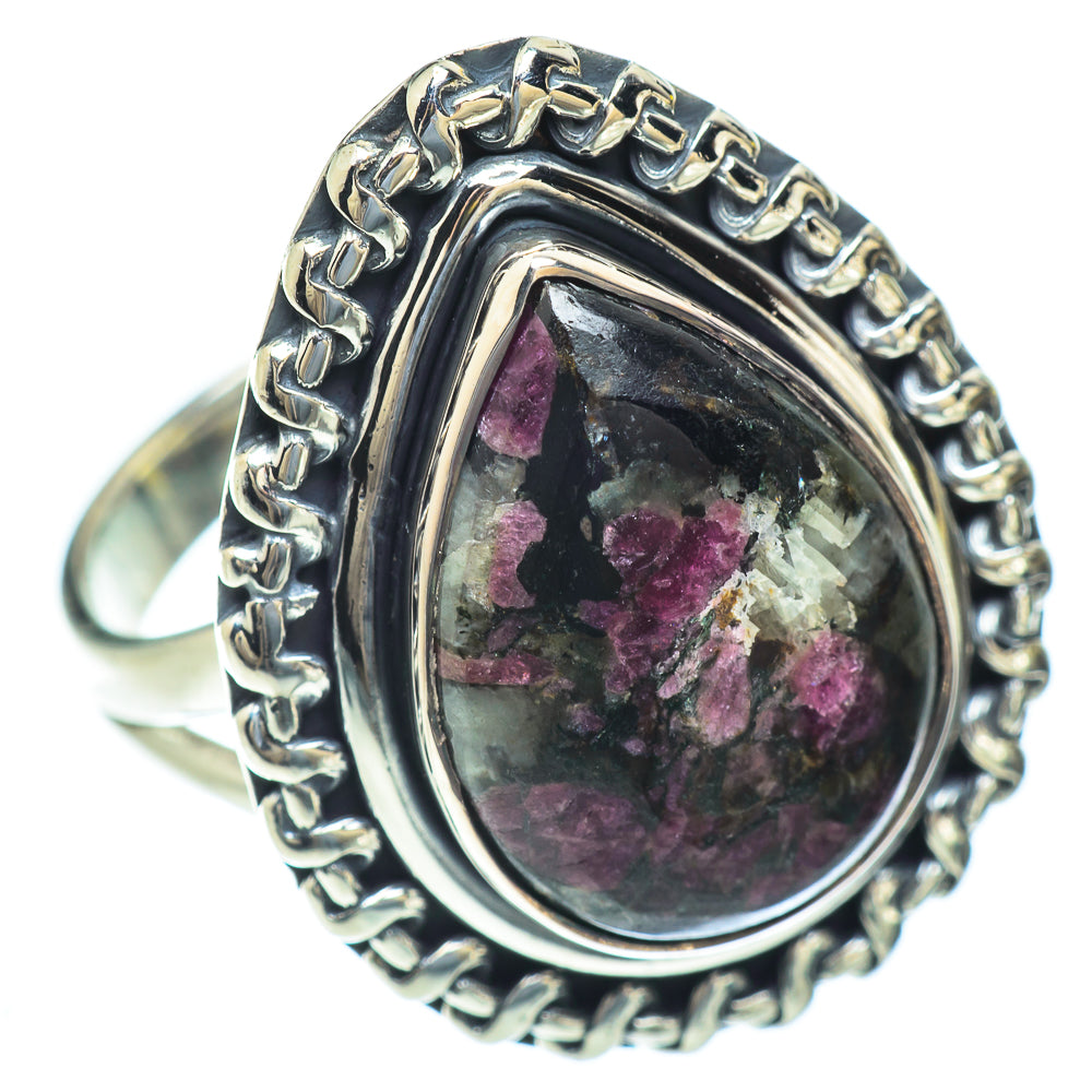 Russian Eudialyte Rings handcrafted by Anasilvercos - RING56900