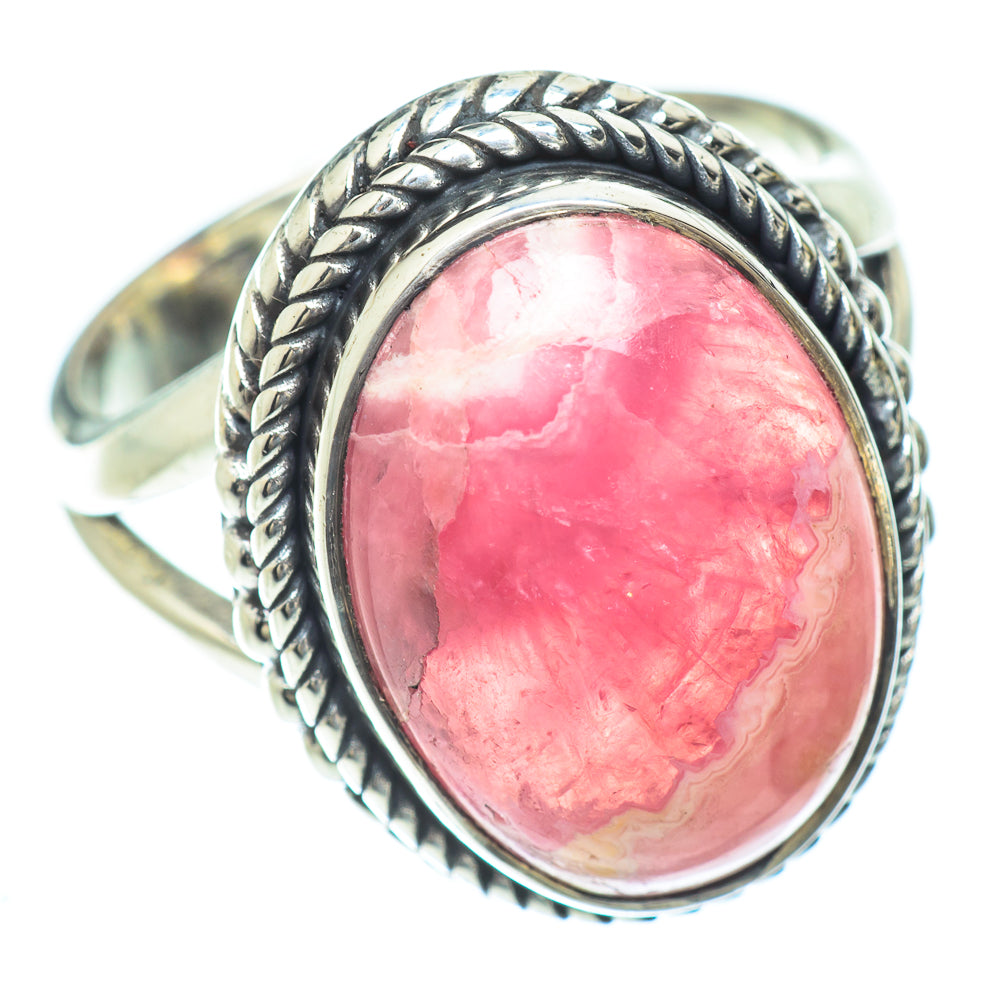 Rhodochrosite Rings handcrafted by Anasilvercos - RING56901