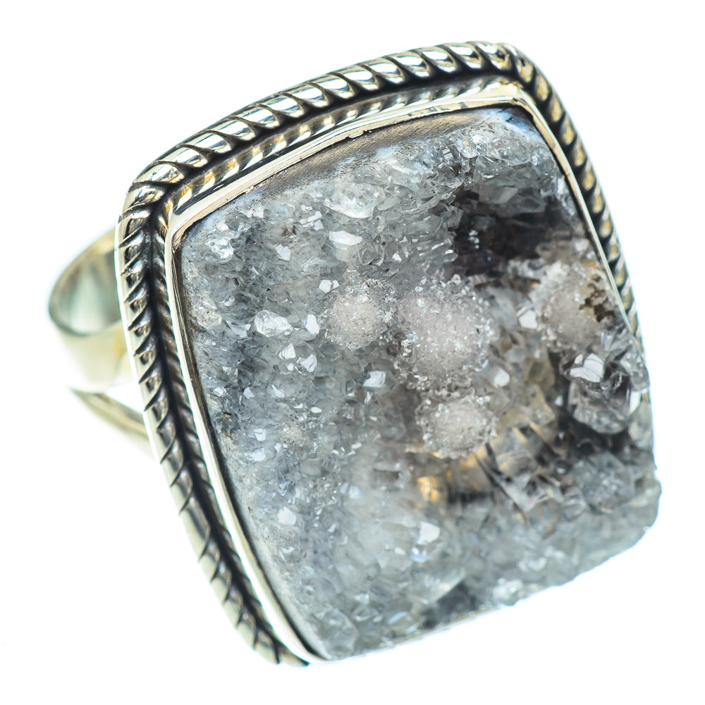 Desert Druzy Rings handcrafted by Anasilvercos - RING56917