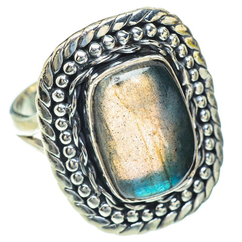 Labradorite Rings handcrafted by Anasilvercos - RING56931