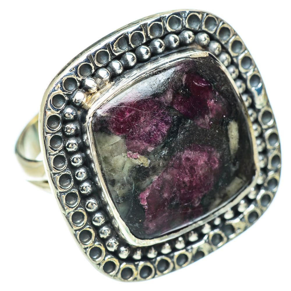 Russian Eudialyte Rings handcrafted by Anasilvercos - RING56962