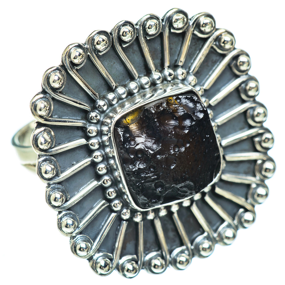 Tektite Rings handcrafted by Anasilvercos - RING56964