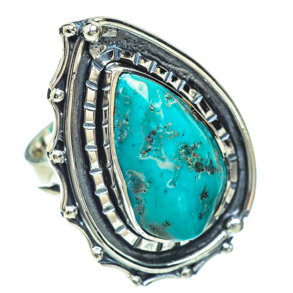 Chrysocolla Rings handcrafted by Anasilvercos - RING56972