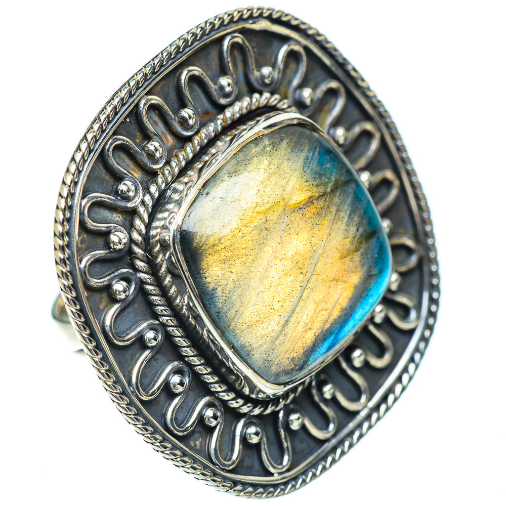 Labradorite Rings handcrafted by Anasilvercos - RING56977