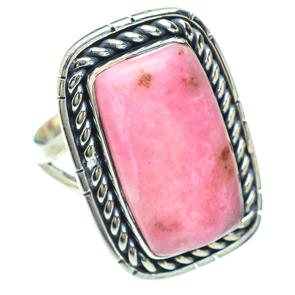 Pink Opal Rings handcrafted by Anasilvercos - RING56987