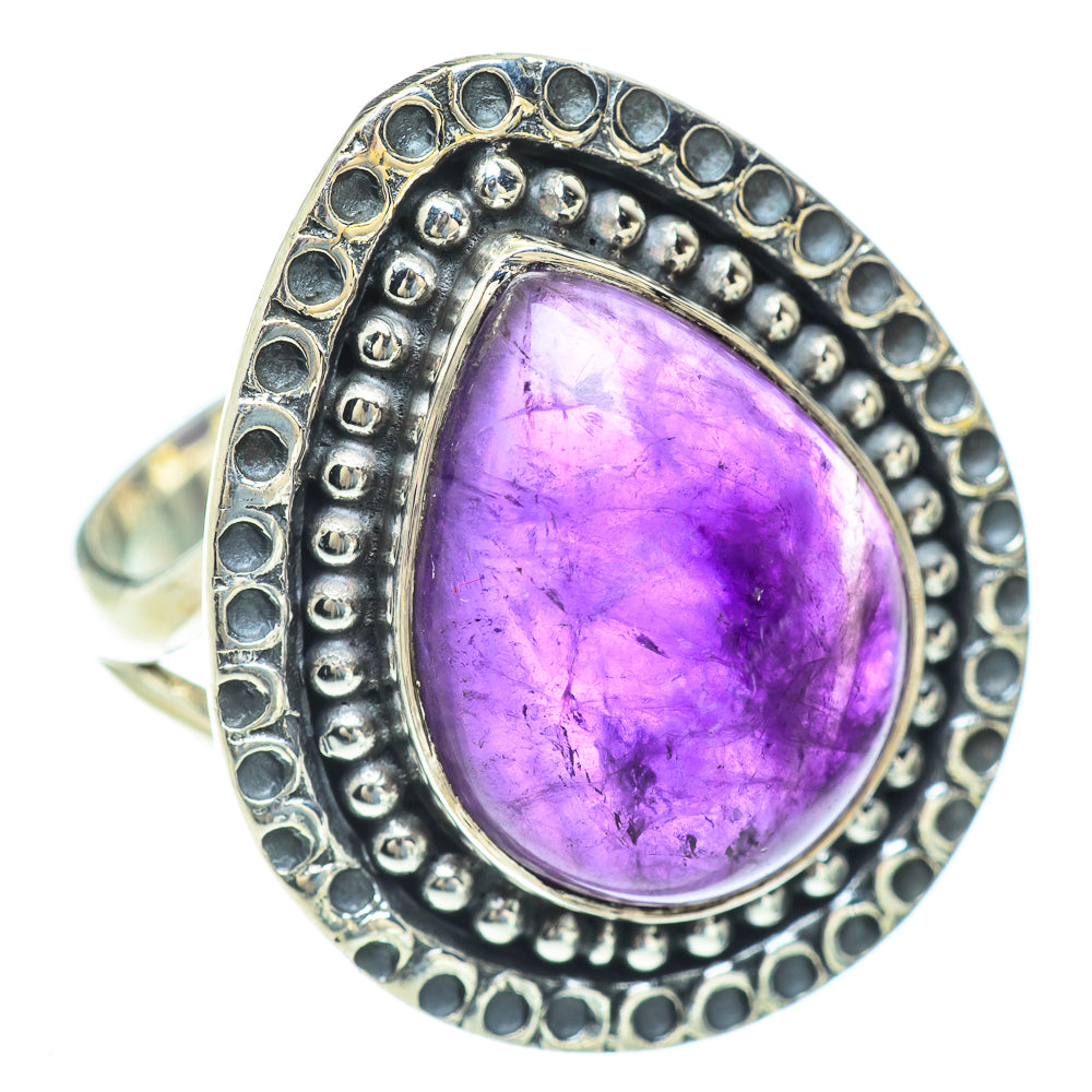 Amethyst Rings handcrafted by Anasilvercos - RING56989
