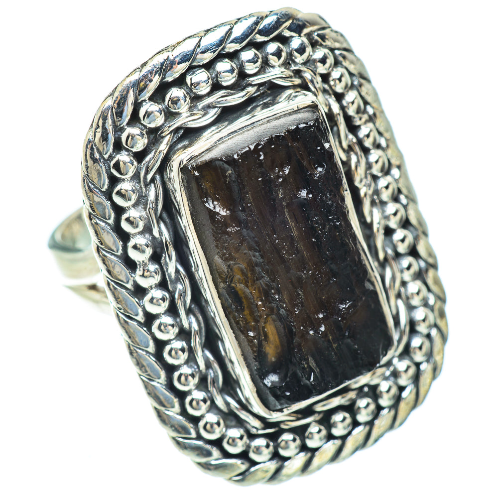Tektite Rings handcrafted by Anasilvercos - RING56992