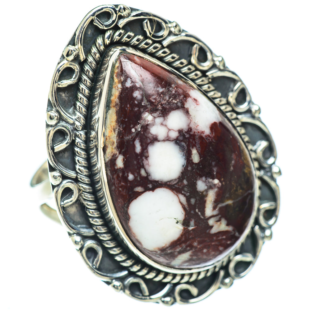 Red Jasper Rings handcrafted by Anasilvercos - RING57013 - Photo 2