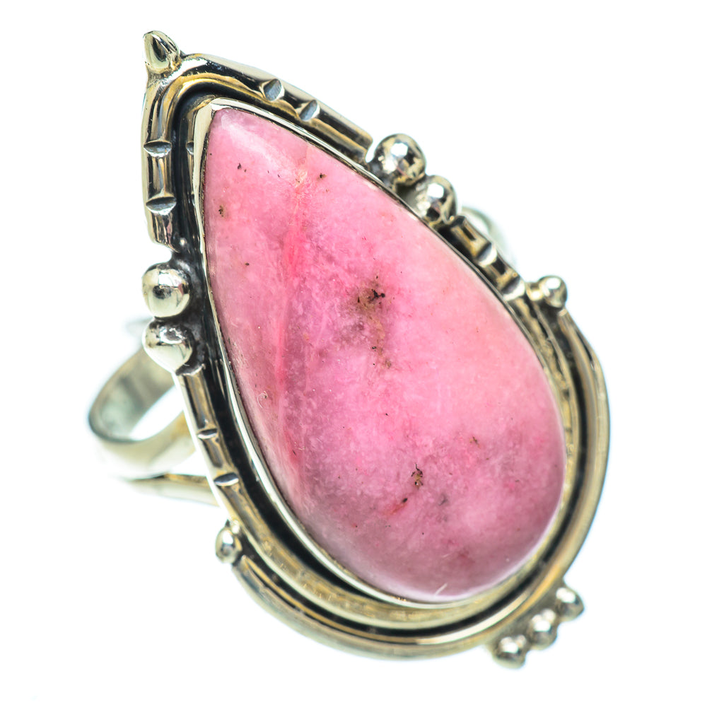Pink Opal Rings handcrafted by Anasilvercos - RING57017