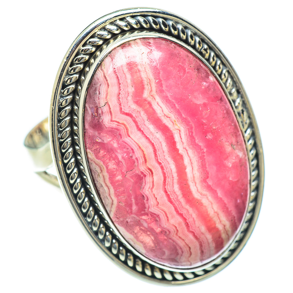 Rhodochrosite Rings handcrafted by Anasilvercos - RING57020