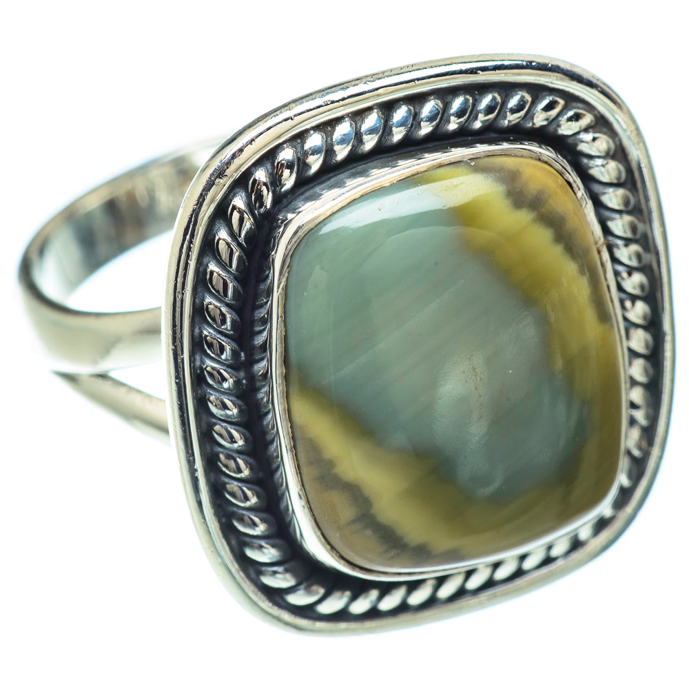 Willow Creek Jasper Rings handcrafted by Anasilvercos - RING57038
