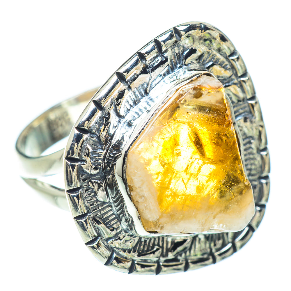 Citrine Rings handcrafted by Anasilvercos - RING57043