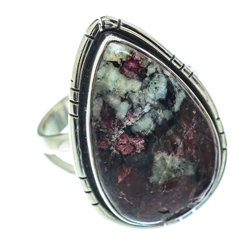 Russian Eudialyte Rings handcrafted by Anasilvercos - RING57072
