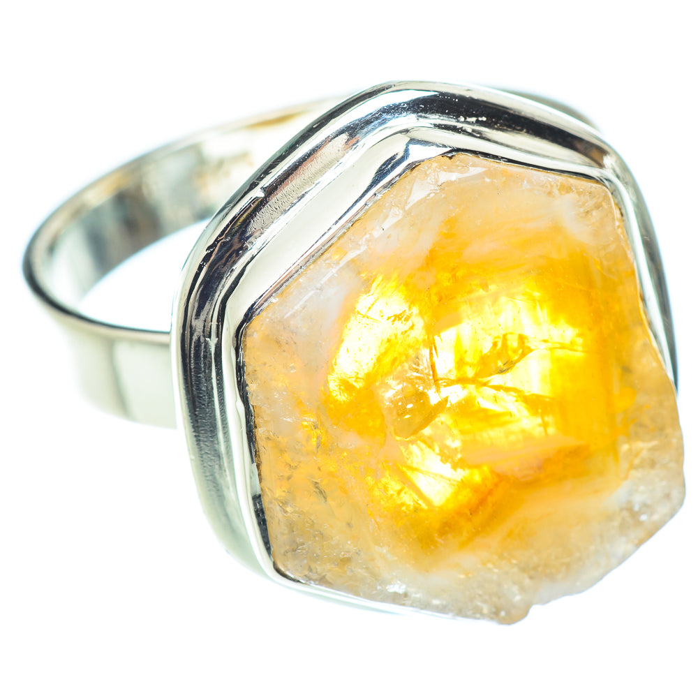 Citrine Rings handcrafted by Anasilvercos - RING57096
