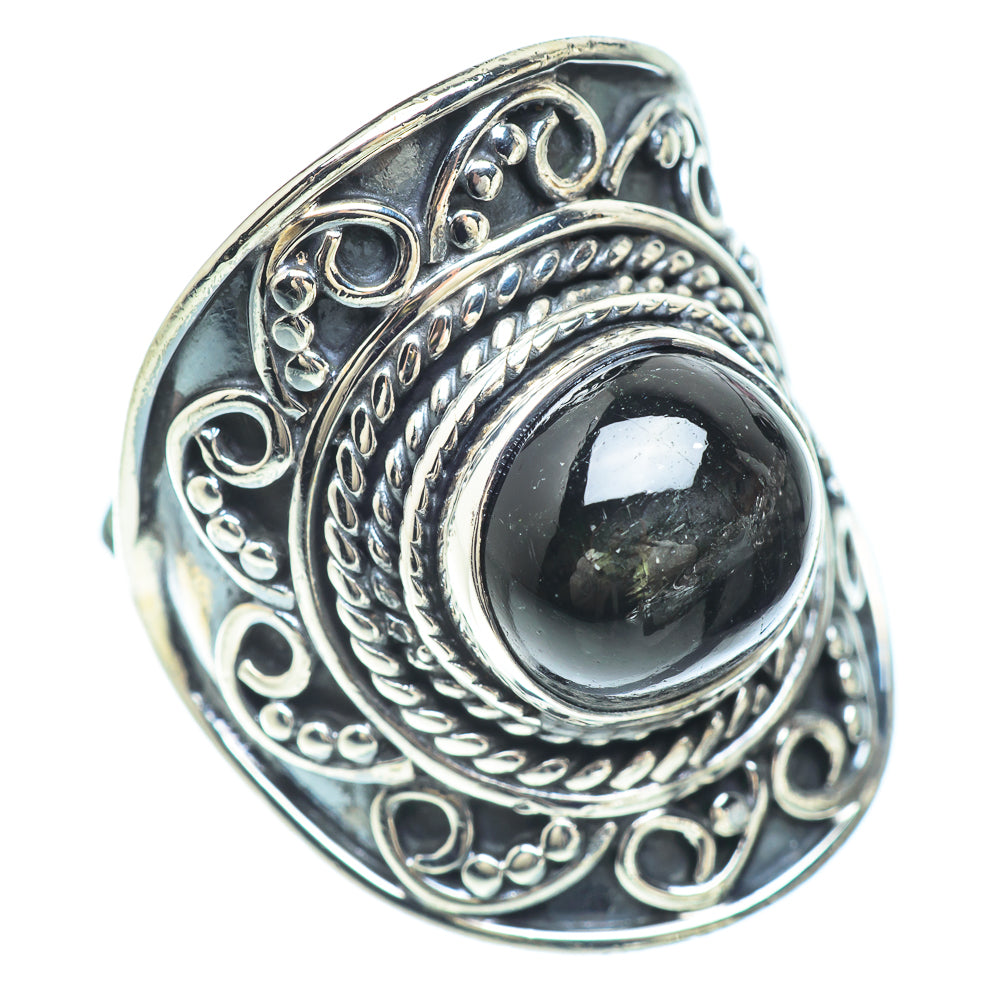 Star Diopside Rings handcrafted by Anasilvercos - RING57104