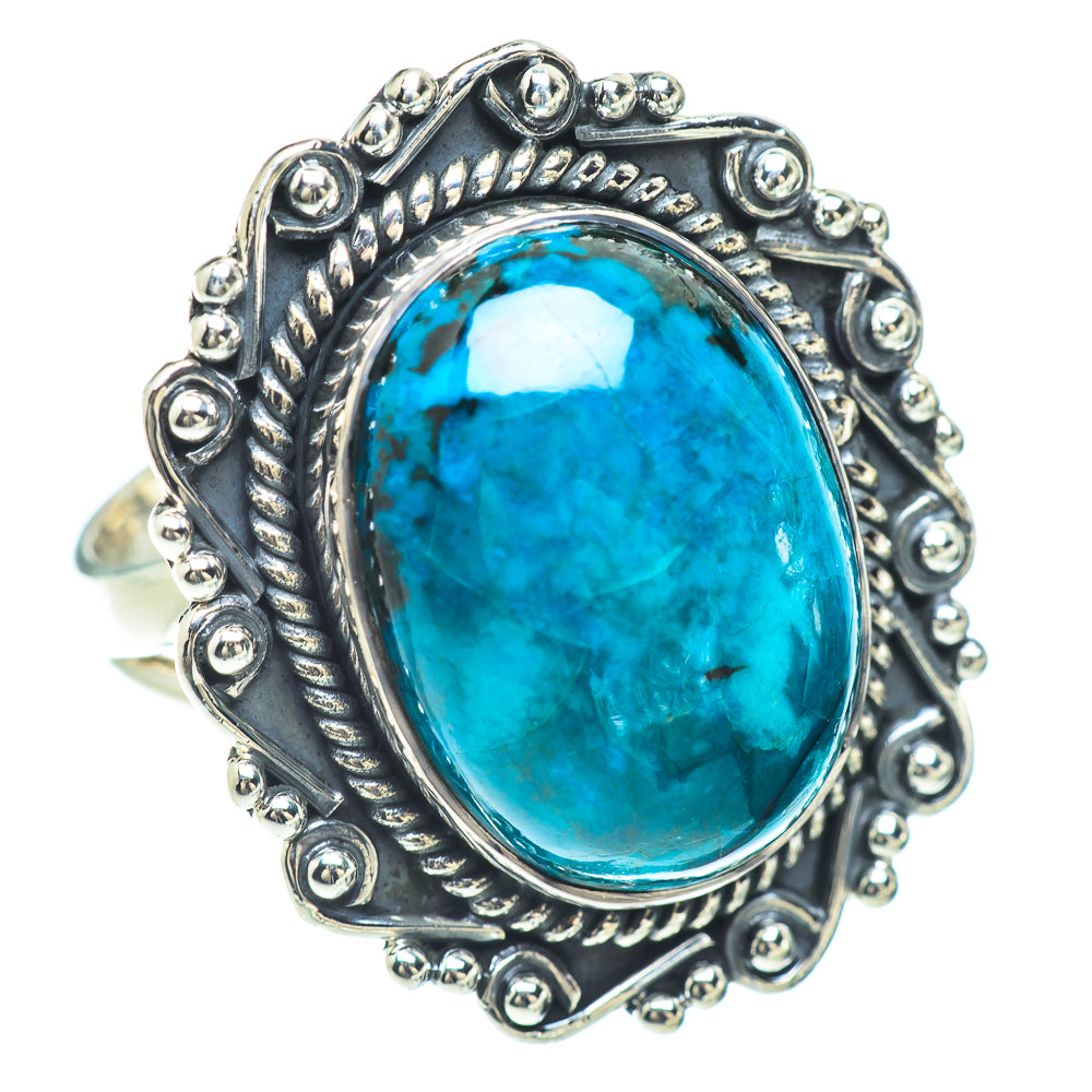 Chrysocolla Rings handcrafted by Anasilvercos - RING57135