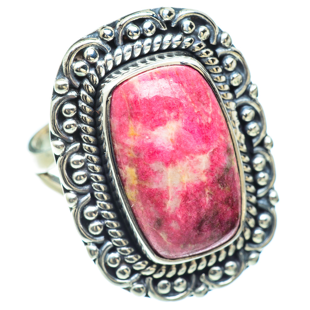 Thulite Rings handcrafted by Anasilvercos - RING57196