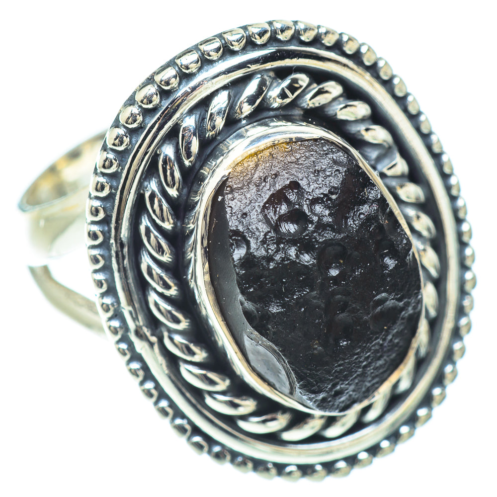 Tektite Rings handcrafted by Anasilvercos - RING57199