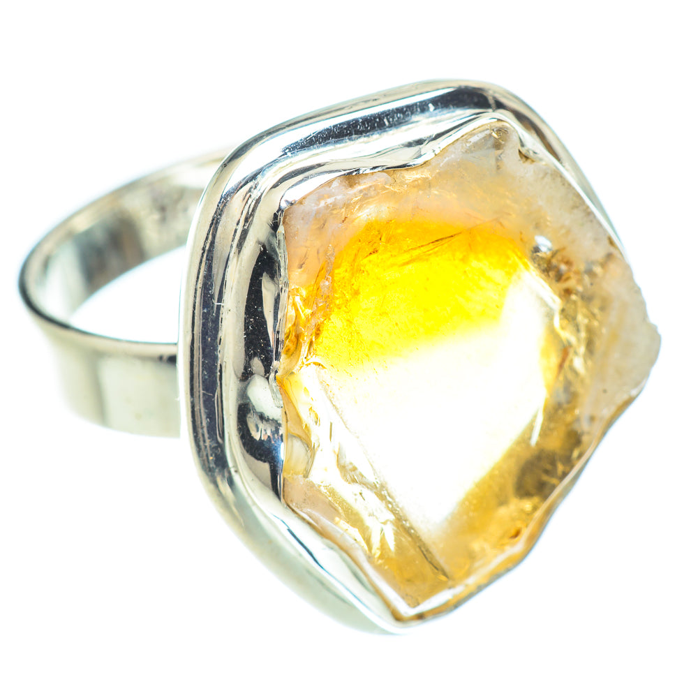 Citrine Rings handcrafted by Anasilvercos - RING57213