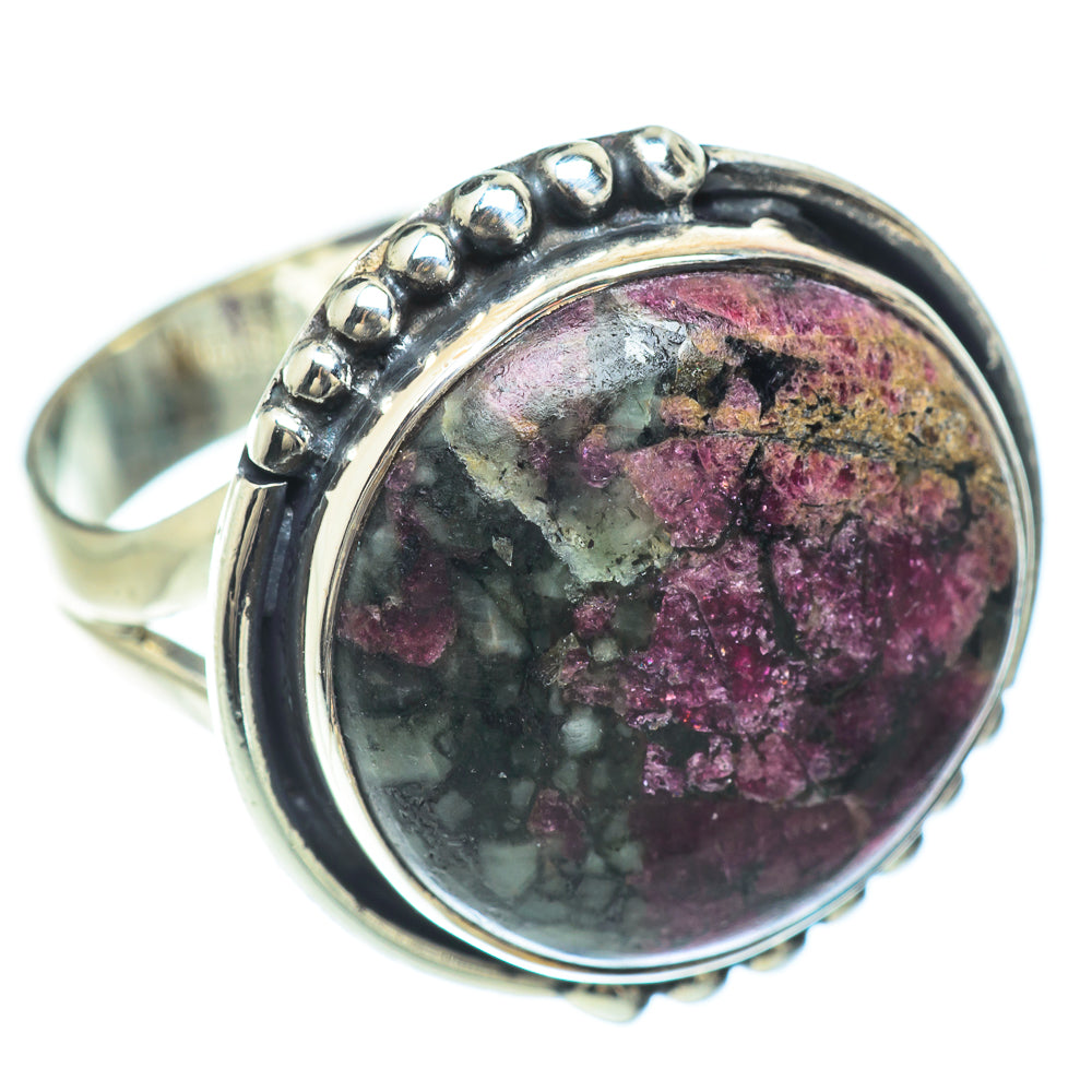 Russian Eudialyte Rings handcrafted by Anasilvercos - RING57229
