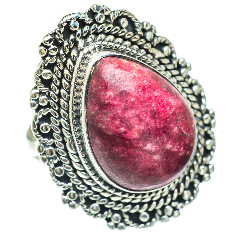 Thulite Rings handcrafted by Anasilvercos - RING57256