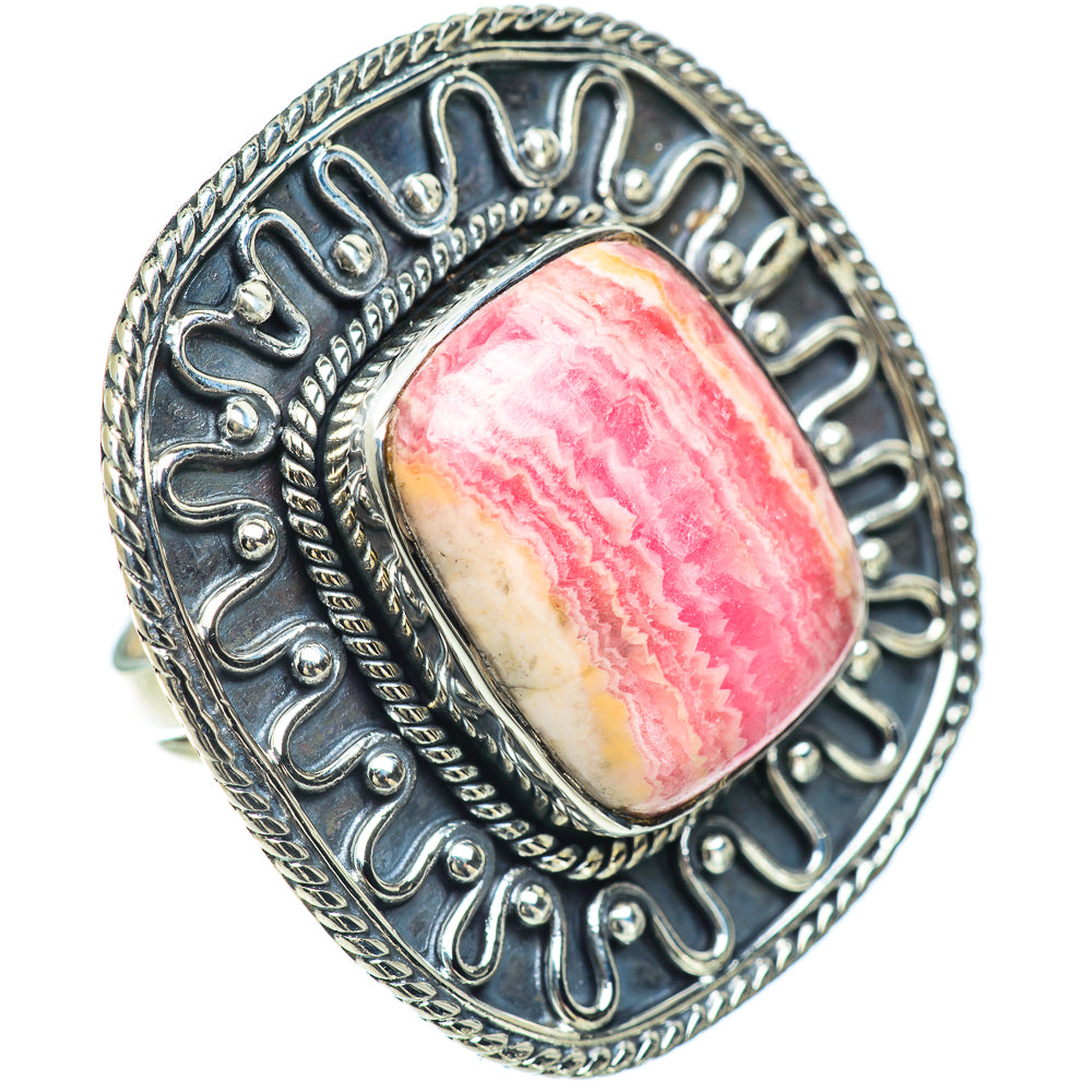 Rhodochrosite Rings handcrafted by Anasilvercos - RING57257