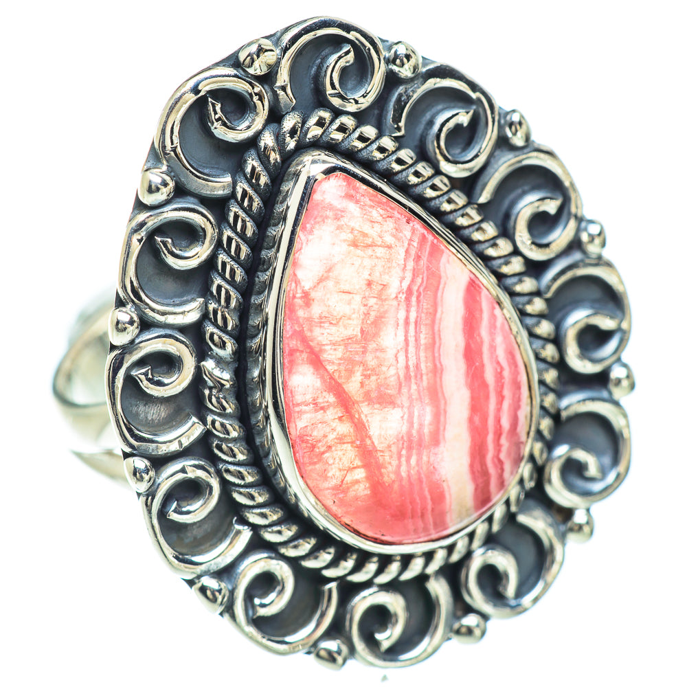 Rhodochrosite Rings handcrafted by Anasilvercos - RING57259
