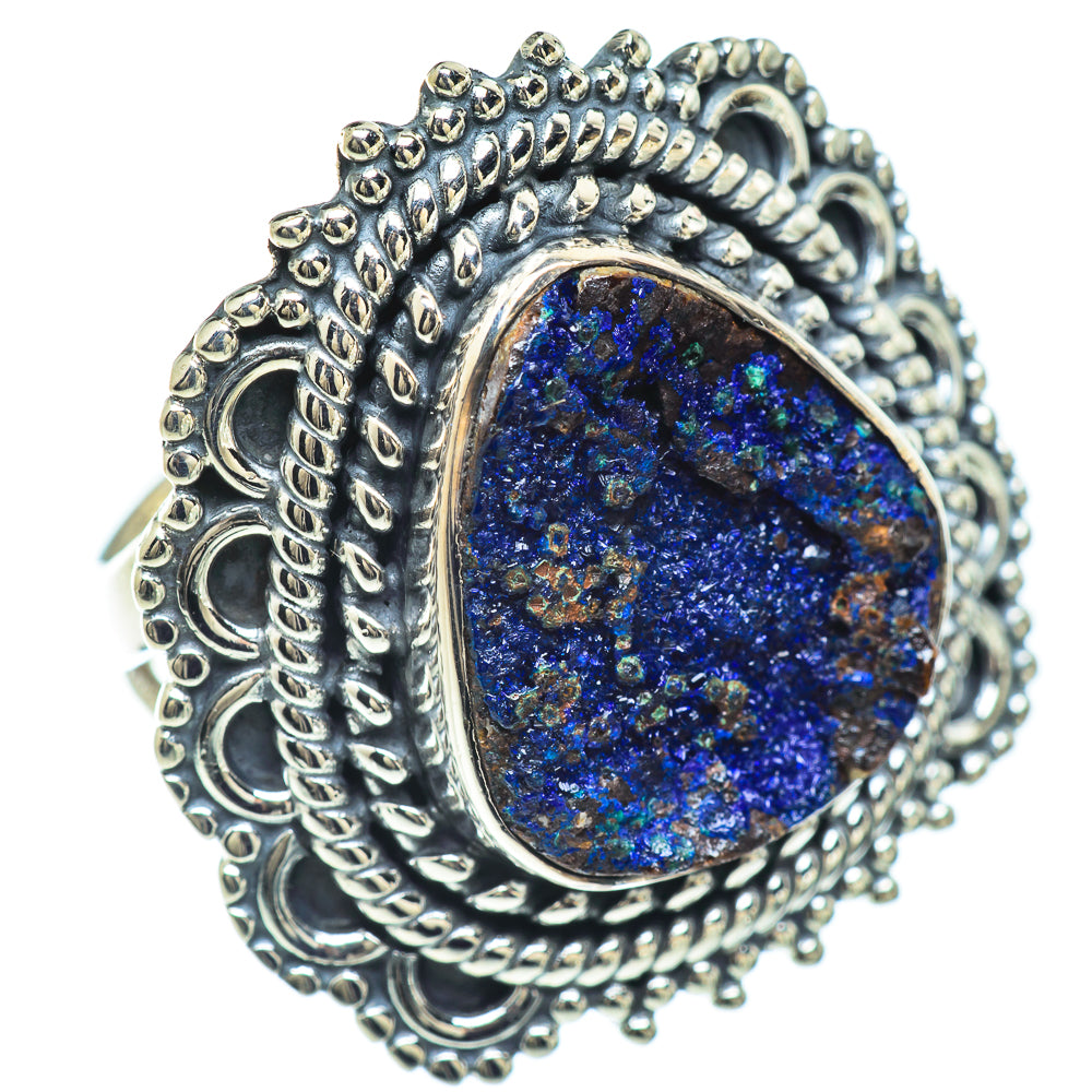 Azurite Rings handcrafted by Anasilvercos - RING57304
