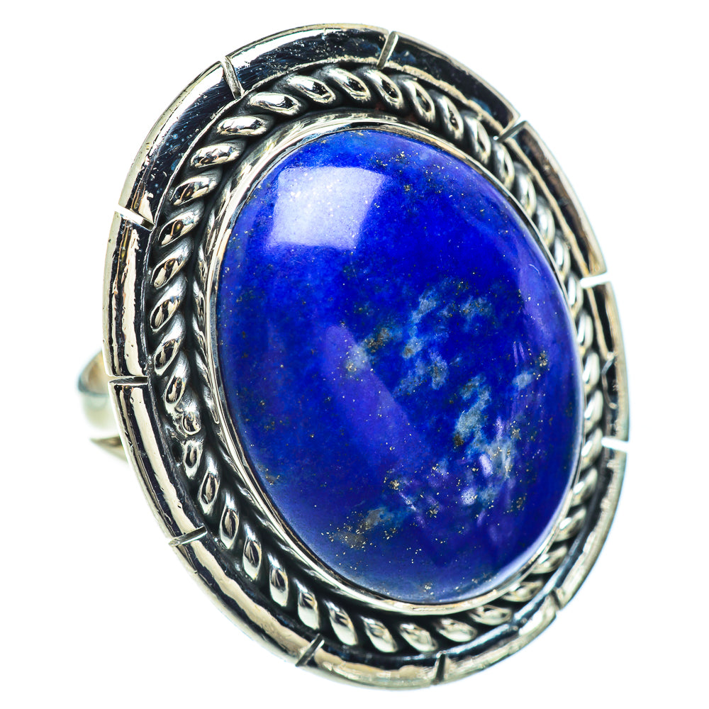 Lapis Lazuli Rings handcrafted by Anasilvercos - RING57308