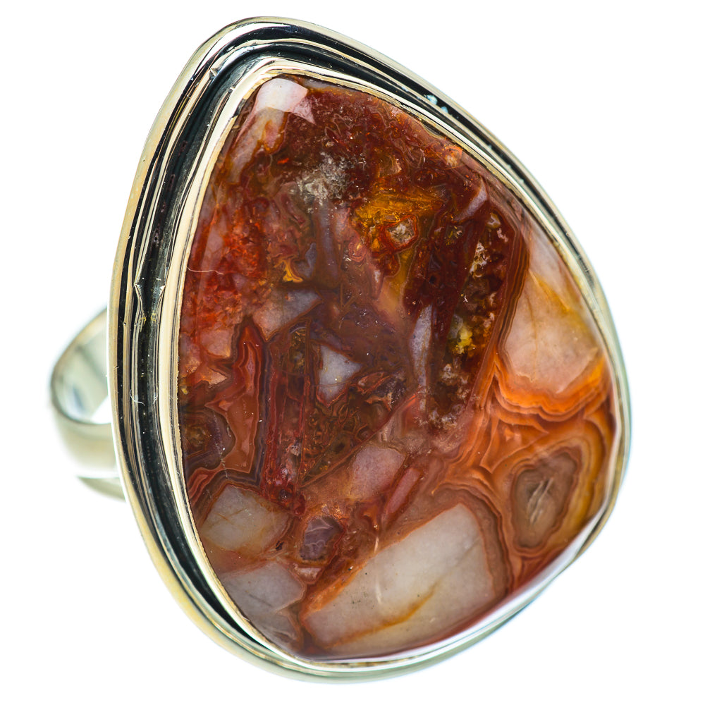 Ocean Jasper Rings handcrafted by Anasilvercos - RING57319