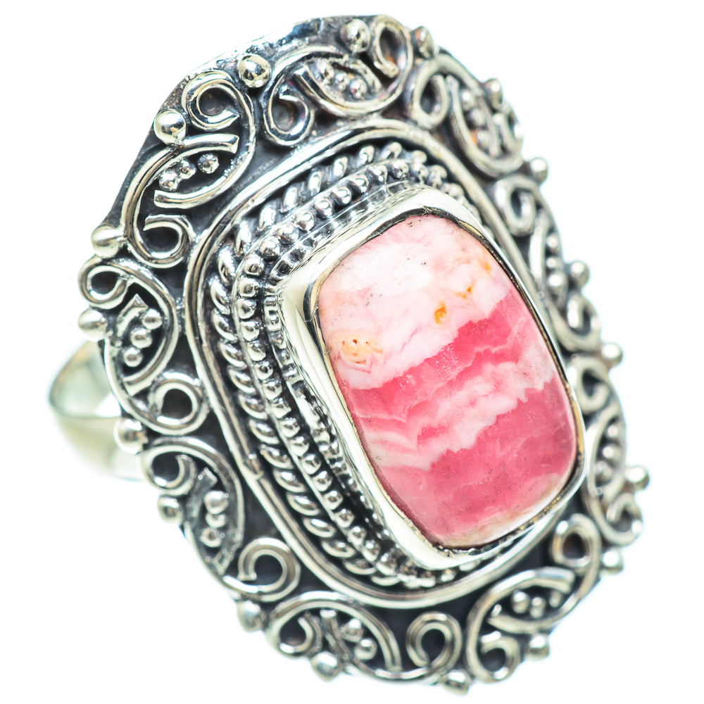 Rhodochrosite Rings handcrafted by Anasilvercos - RING57322