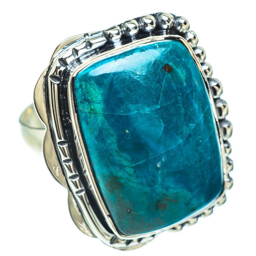 Chrysocolla Rings handcrafted by Anasilvercos - RING57333