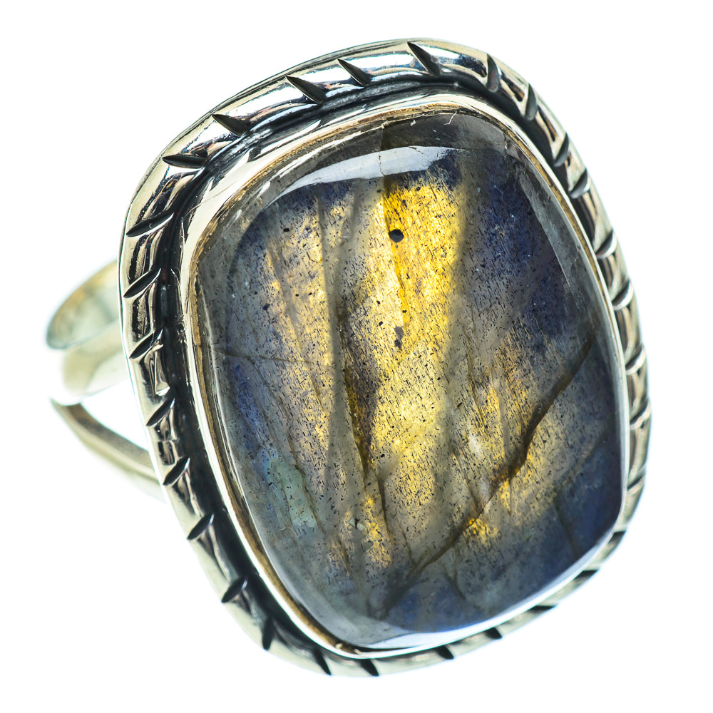 Labradorite Rings handcrafted by Anasilvercos - RING57341