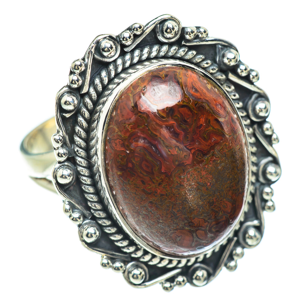 Rhodochrosite Rings handcrafted by Anasilvercos - RING57352