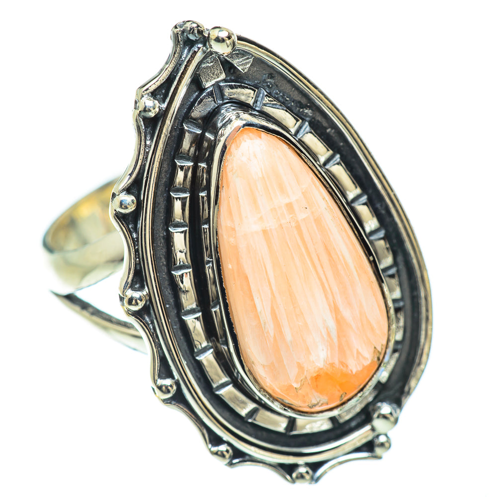 Scolecite Rings handcrafted by Anasilvercos - RING57356