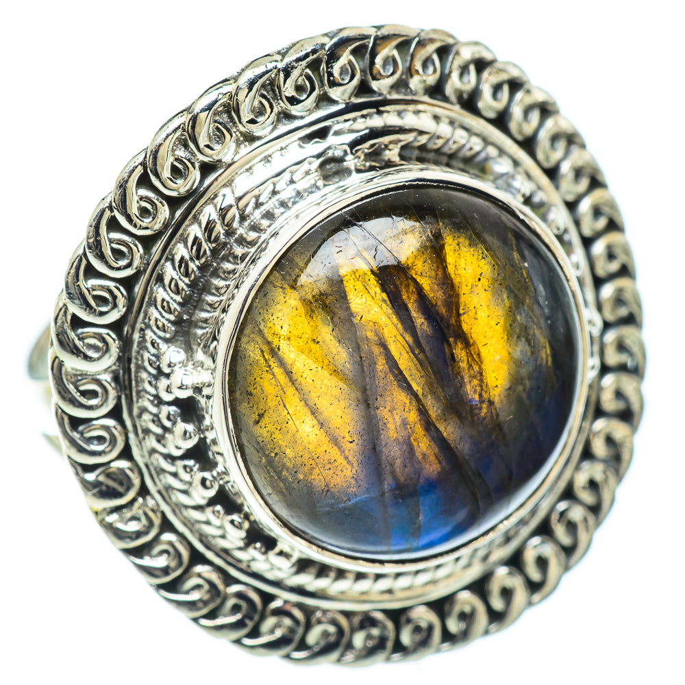 Labradorite Rings handcrafted by Anasilvercos - RING57371
