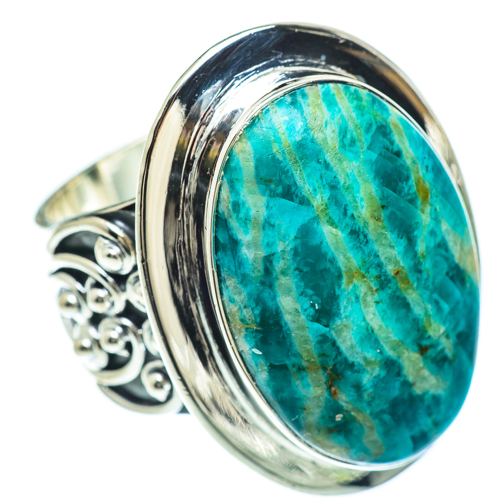 Amazonite Rings handcrafted by Anasilvercos - RING57372