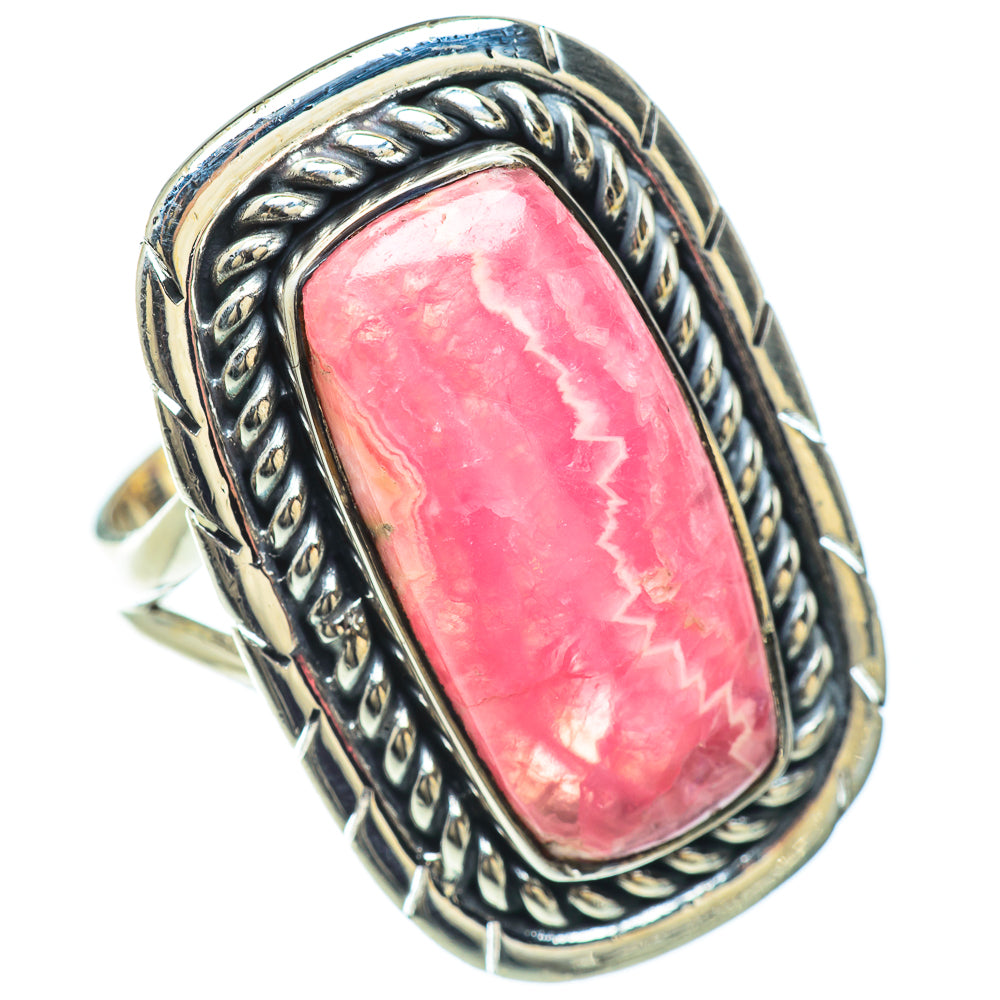 Rhodochrosite Rings handcrafted by Anasilvercos - RING57380
