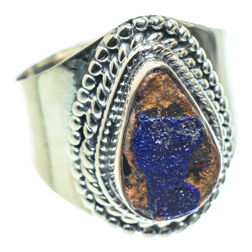 Azurite Rings handcrafted by Anasilvercos - RING57431