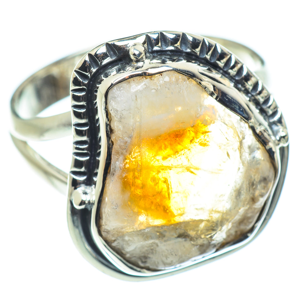 Citrine Rings handcrafted by Anasilvercos - RING57465