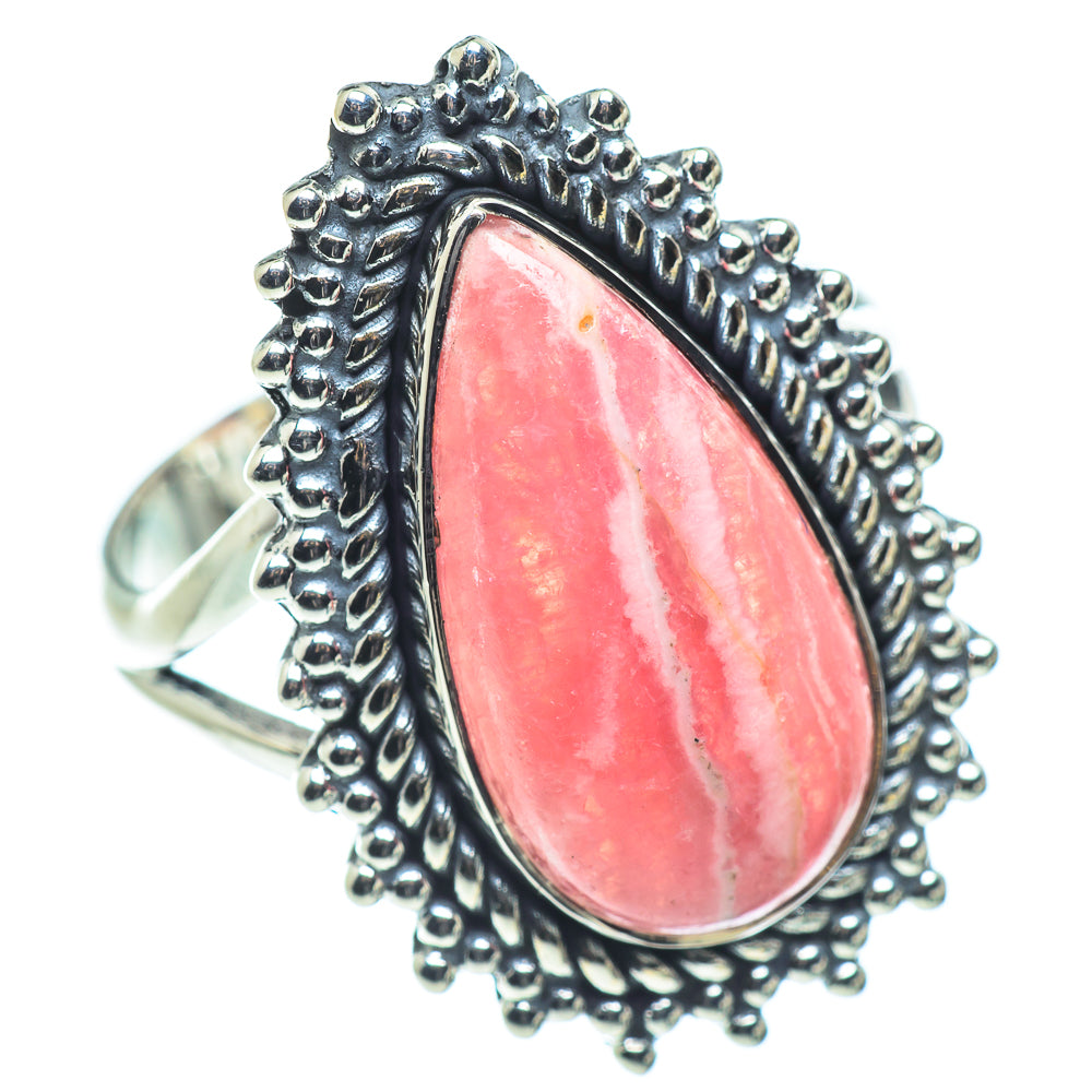 Rhodochrosite Rings handcrafted by Anasilvercos - RING57466