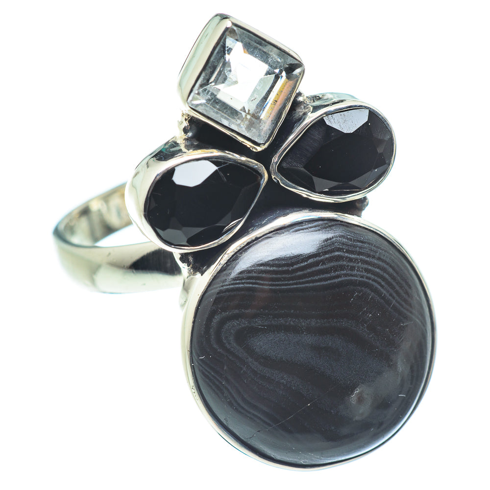 Psilomelane Rings handcrafted by Anasilvercos - RING57470